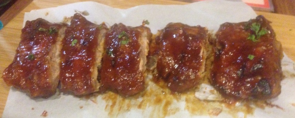 1/4 Kilo pork ribs with one or 2 missing